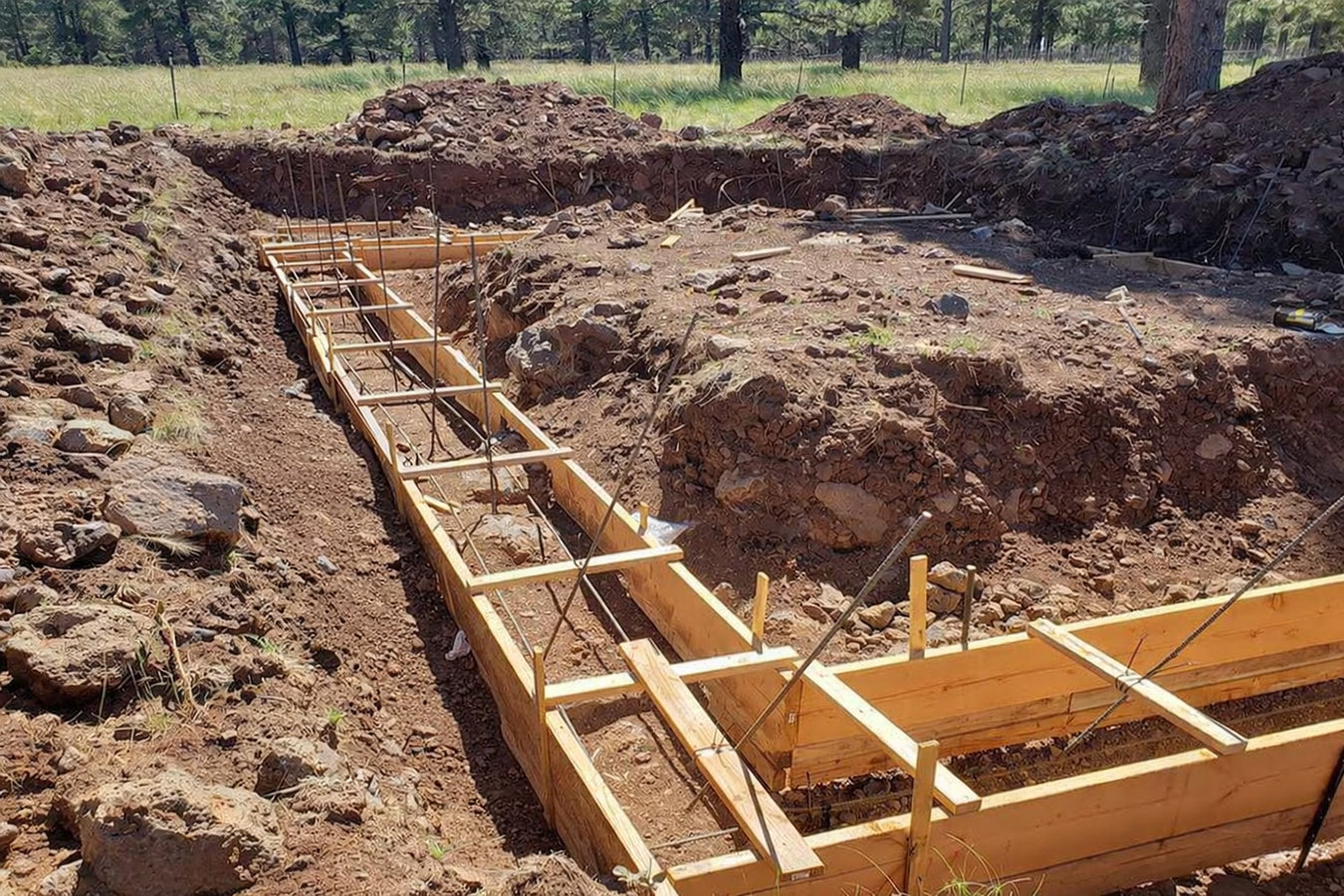 Concrete footings in Merced, CA