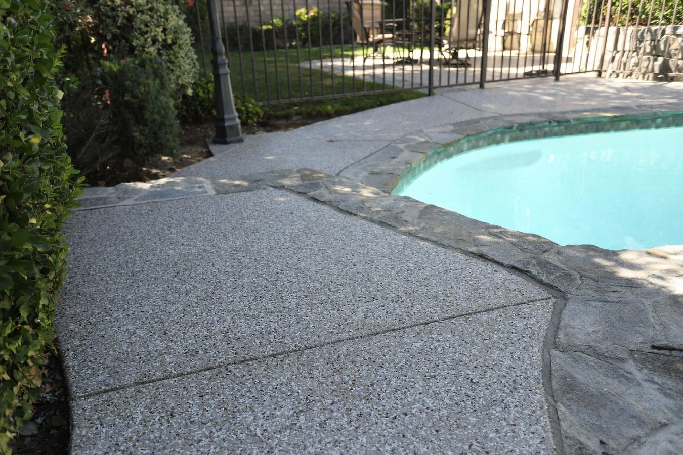 Concrete pool decks in Merced, CA