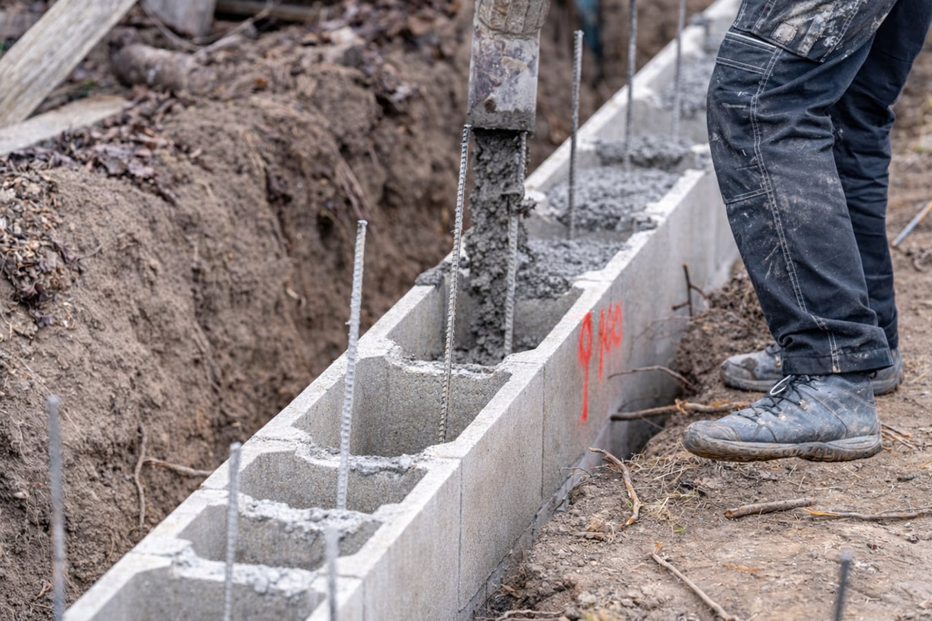 Foundation raising in Merced, CA